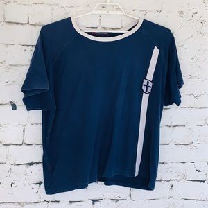 Mens Urban Sport England Blue/White T-Shirt Sz L